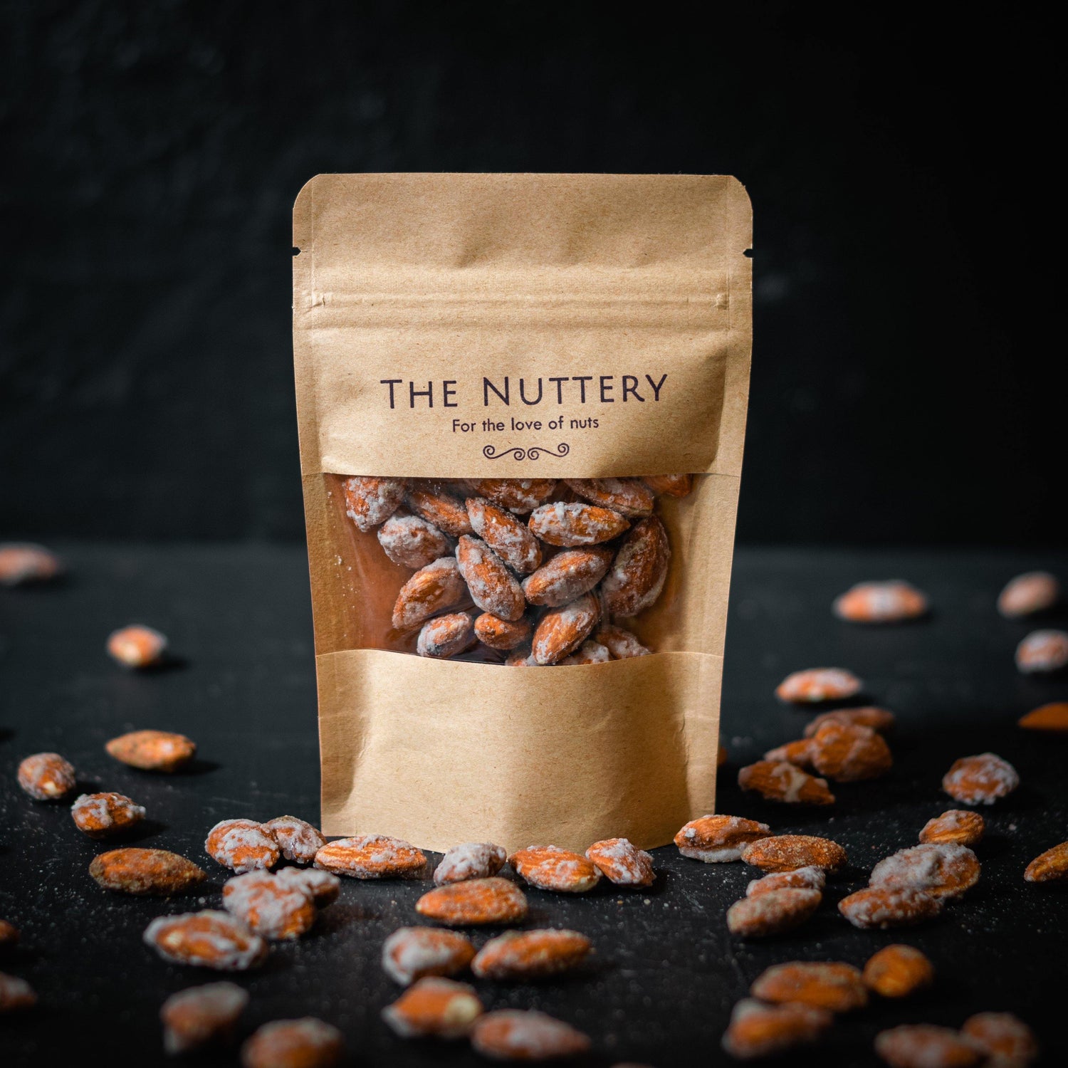 Candied Almonds (Sugar coated) - The Nuttery