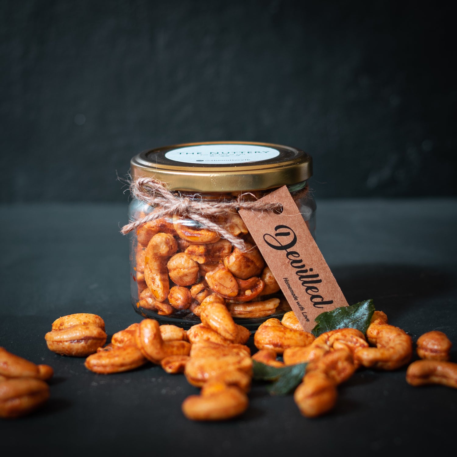 Devilled Cashews - The Nuttery