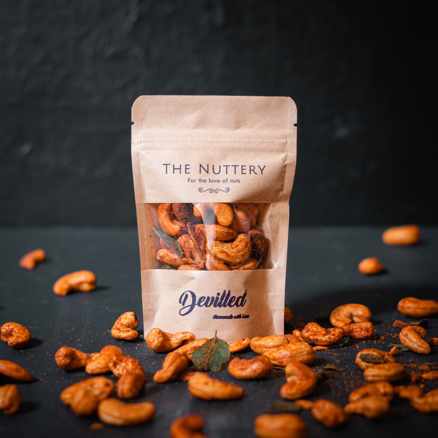 Devilled Cashews - The Nuttery