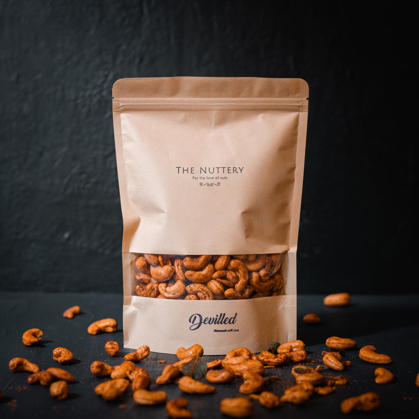 Devilled Cashews - The Nuttery