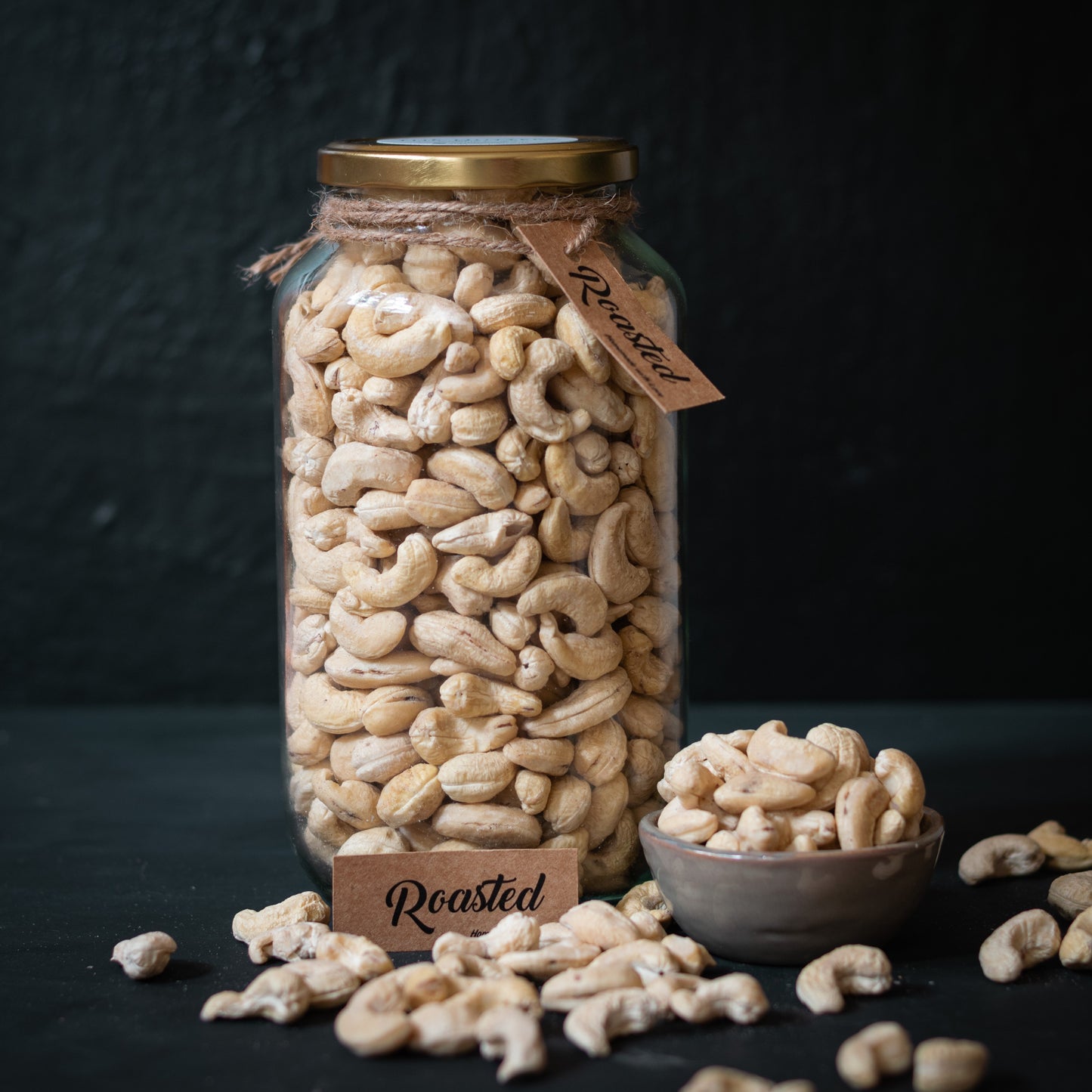 Dry Roasted Cashews - The Nuttery