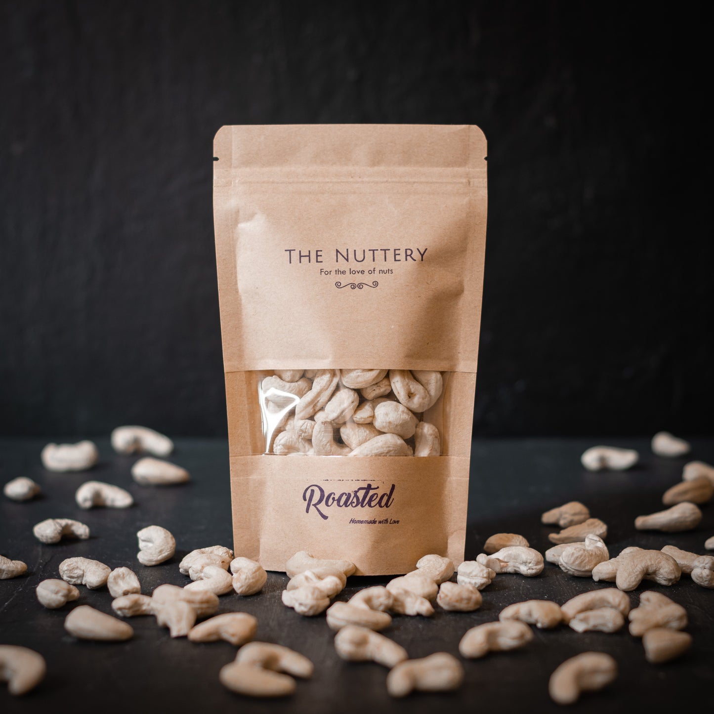 Dry Roasted Cashews - The Nuttery