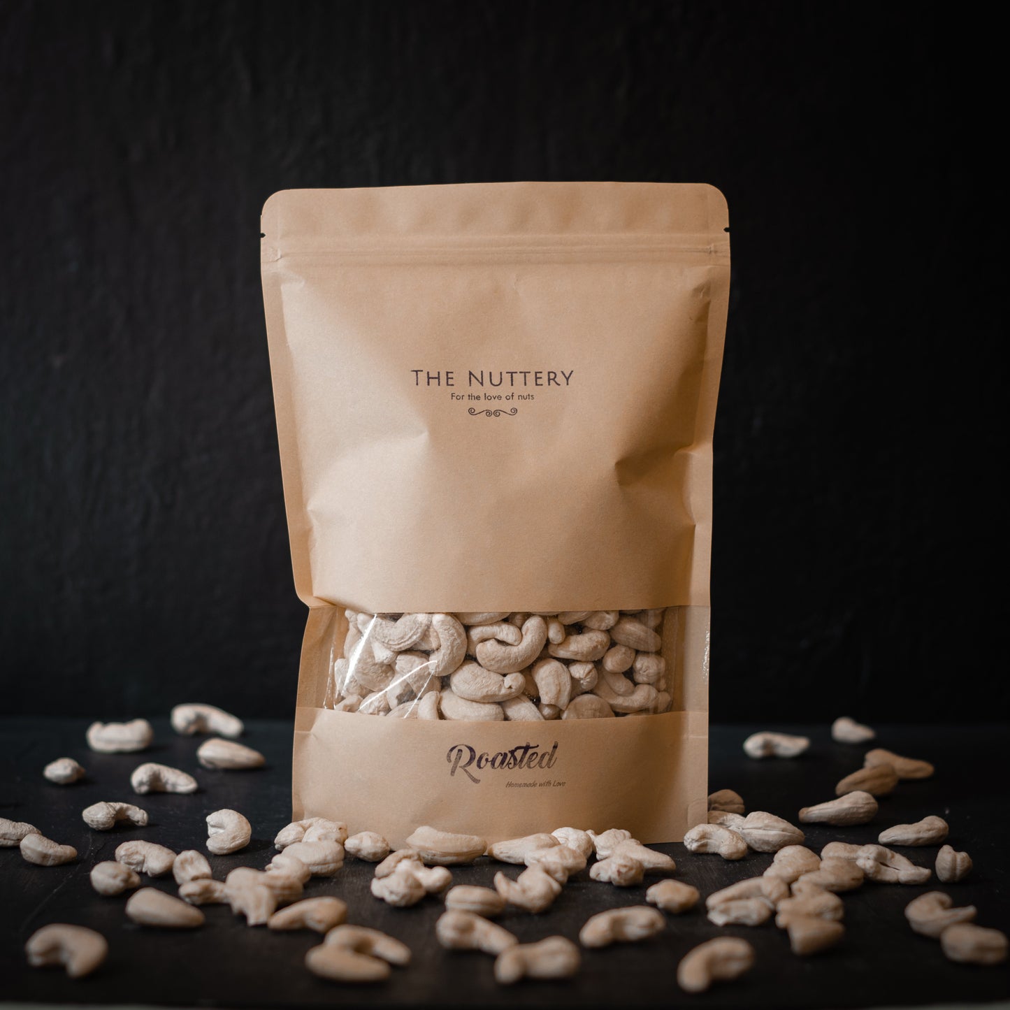 Dry Roasted Cashews - The Nuttery