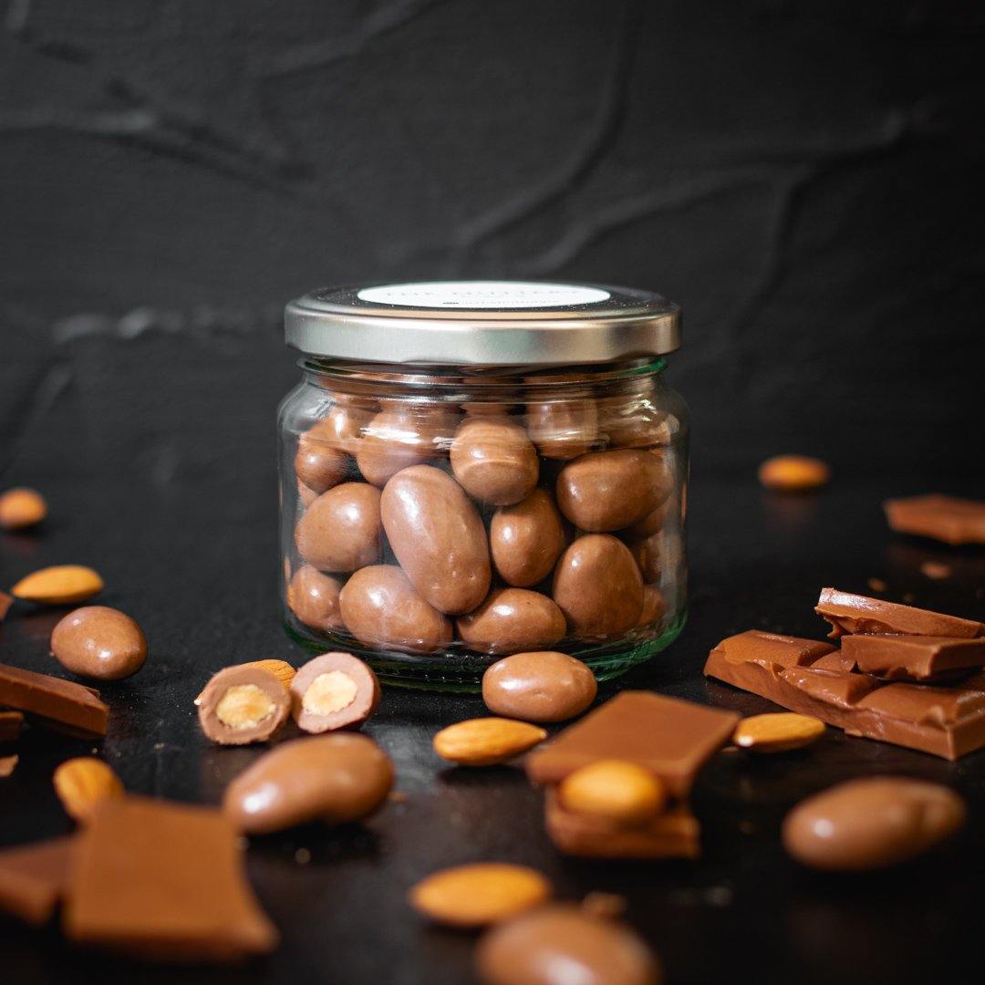 Belgian Milk Chocolate Almonds - The Nuttery