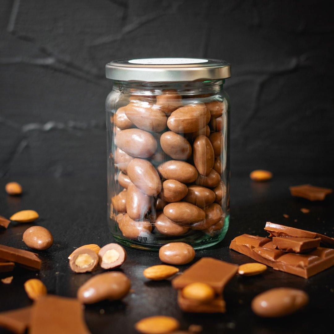 Belgian Milk Chocolate Almonds - The Nuttery