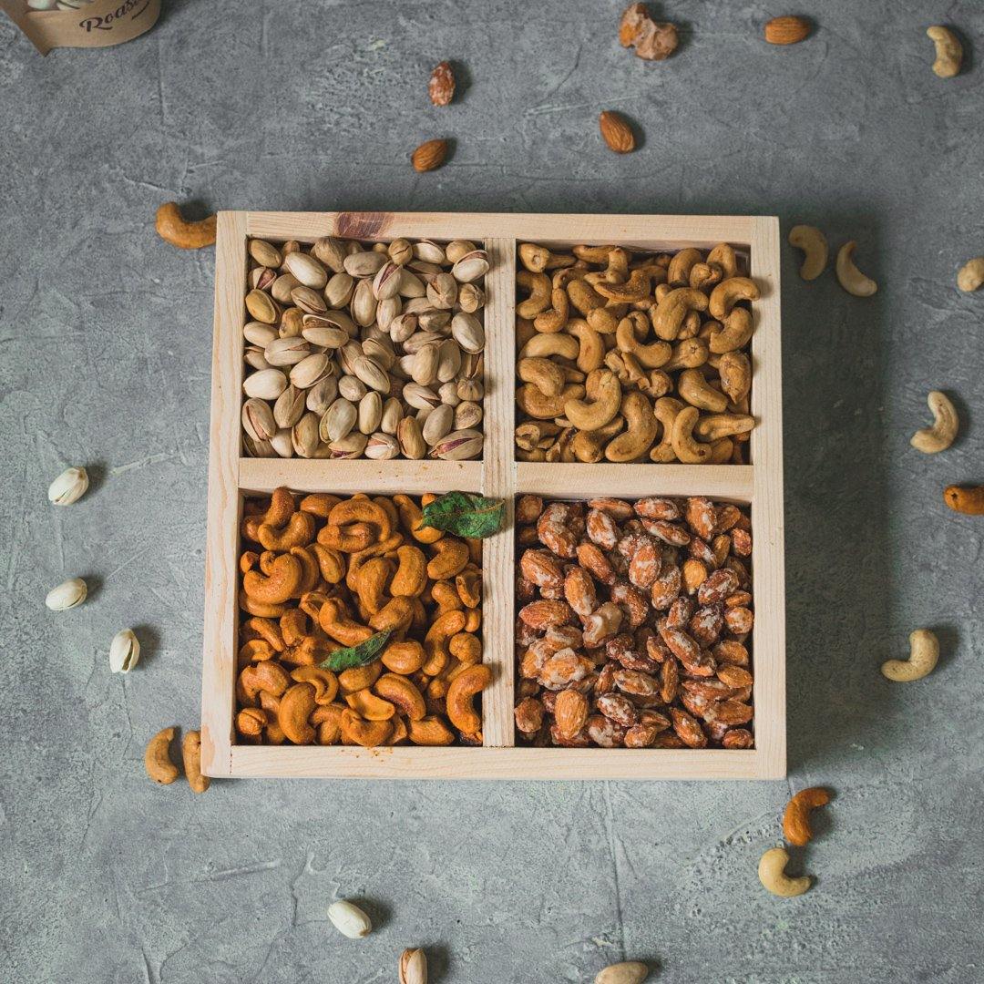 Medium Custom Gift Platter (10x10) - The Nuttery