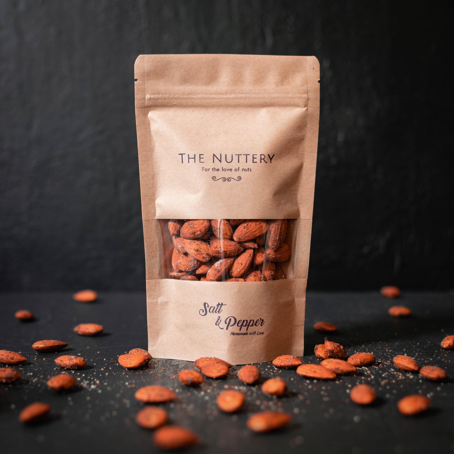 Salt & Pepper Almonds - The Nuttery