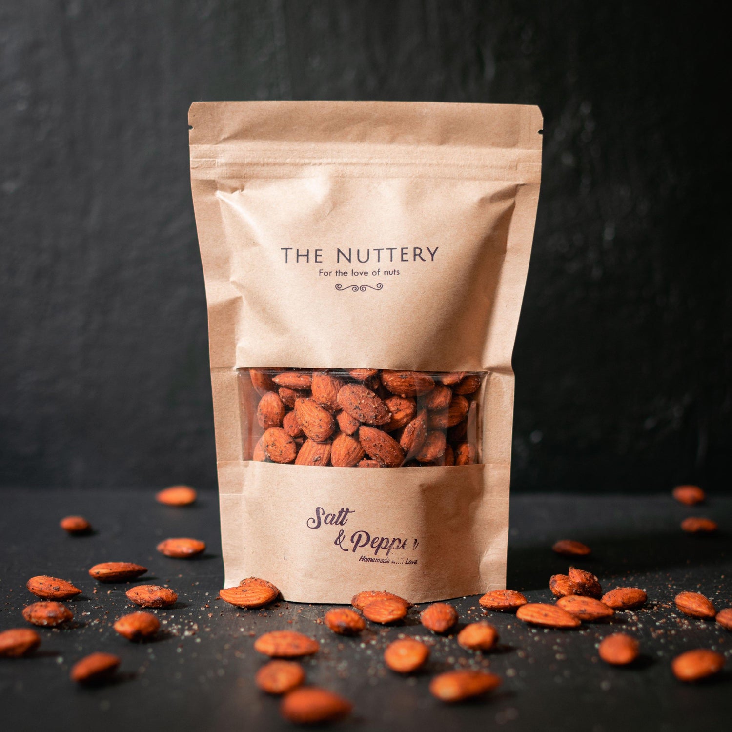 Salt & Pepper Almonds - The Nuttery