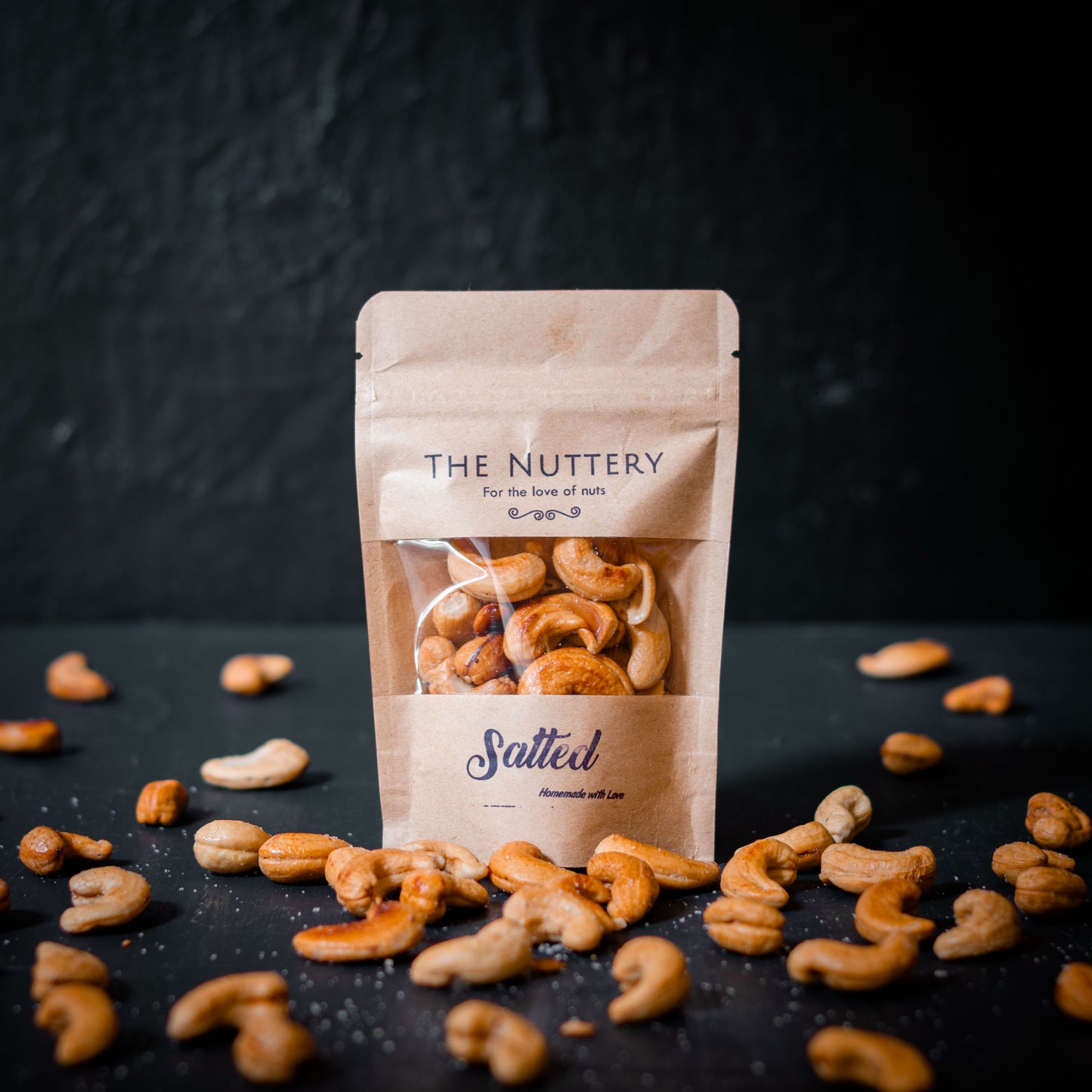 Salted Cashews - The Nuttery