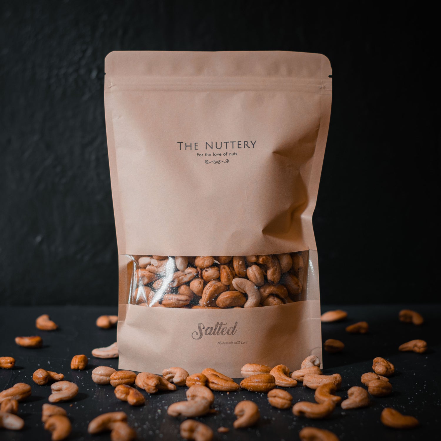 Salted Cashews - The Nuttery