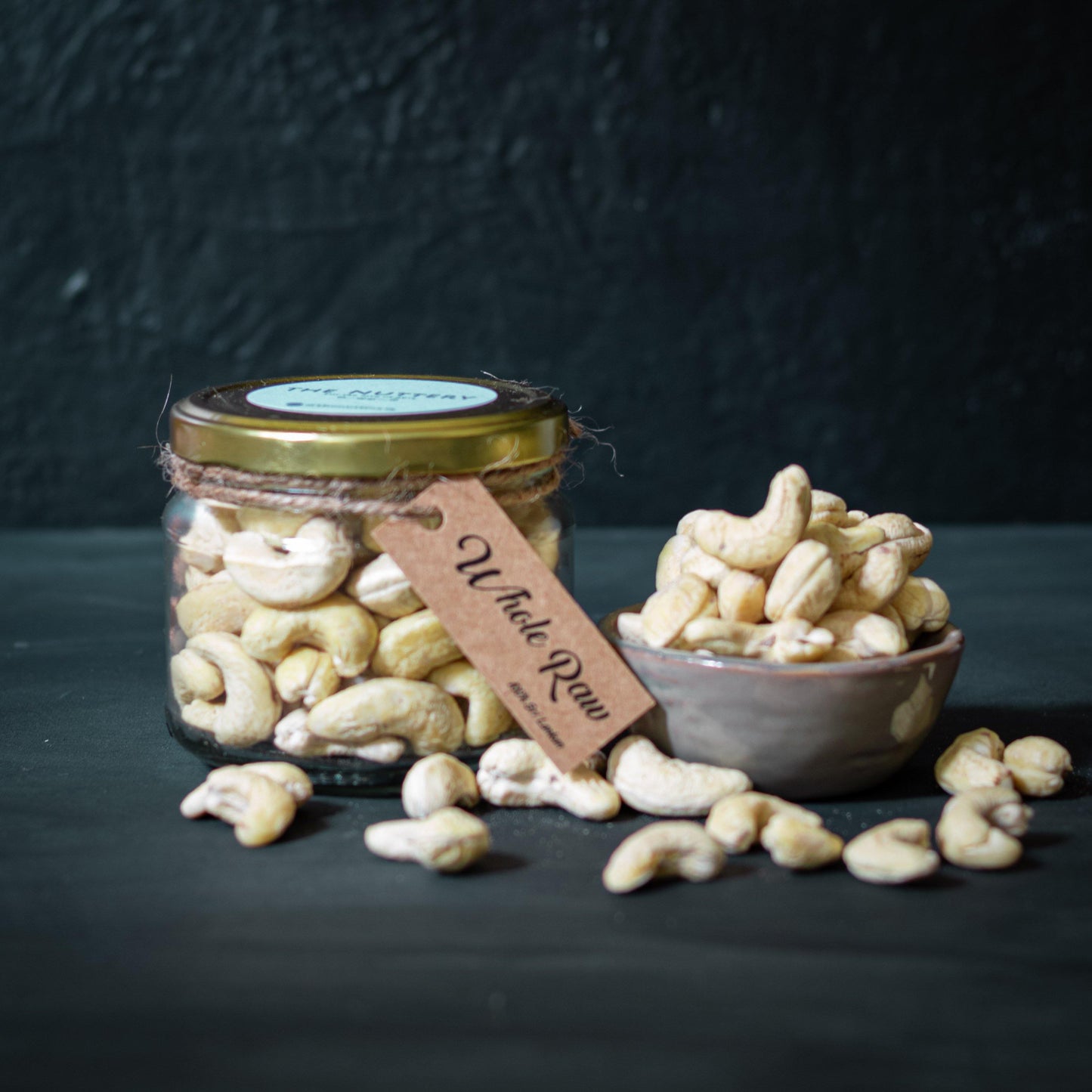Premium Raw Cashews (Dehydrated, Whole) - The Nuttery