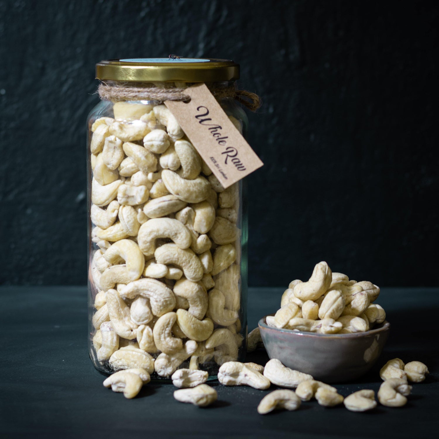 Premium Raw Cashews (Dehydrated, Whole) - The Nuttery