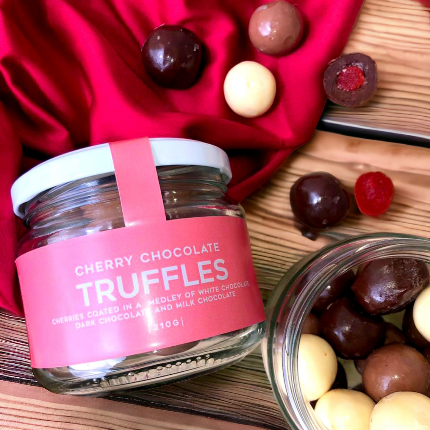 Cherry Chocolate Truffles