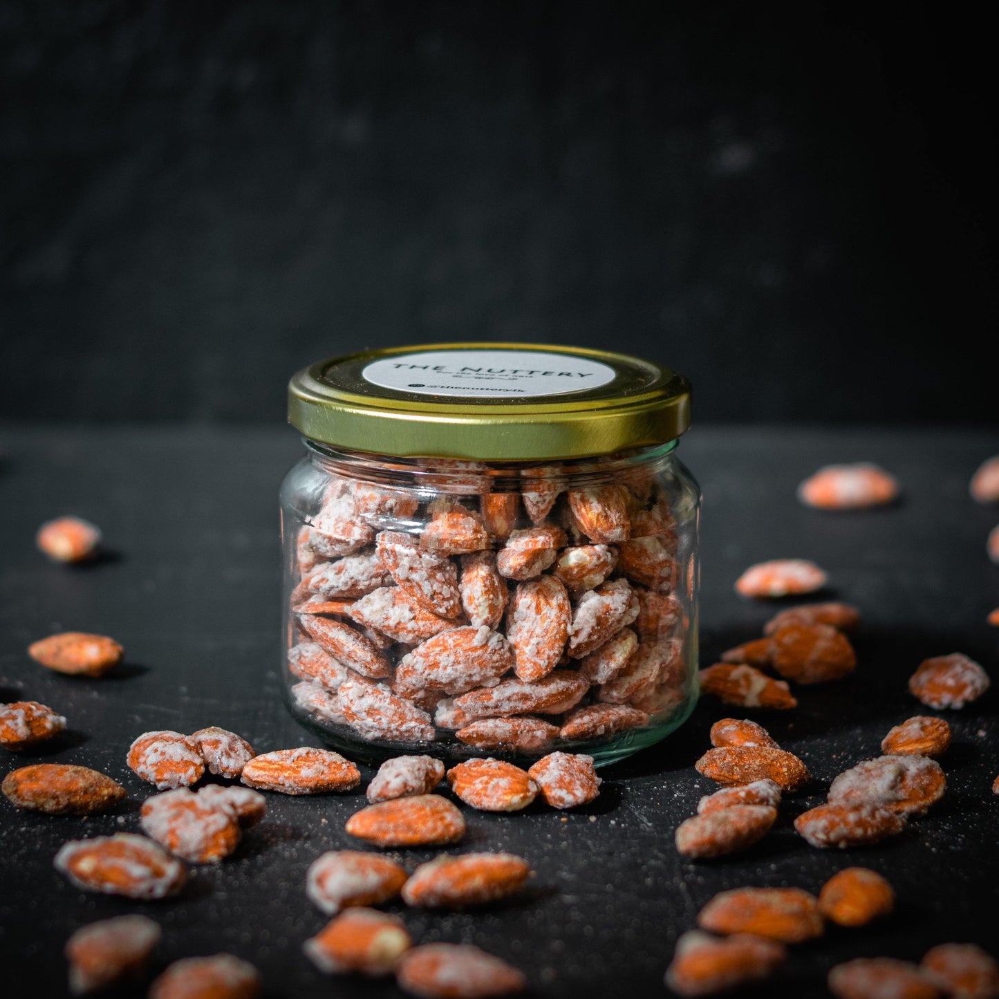 Candied Almonds (Sugar coated) - The Nuttery