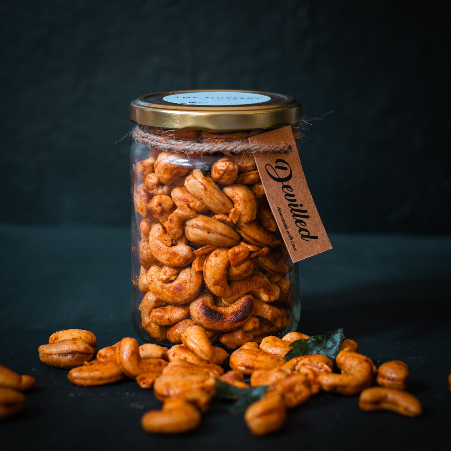 Devilled Cashews - The Nuttery