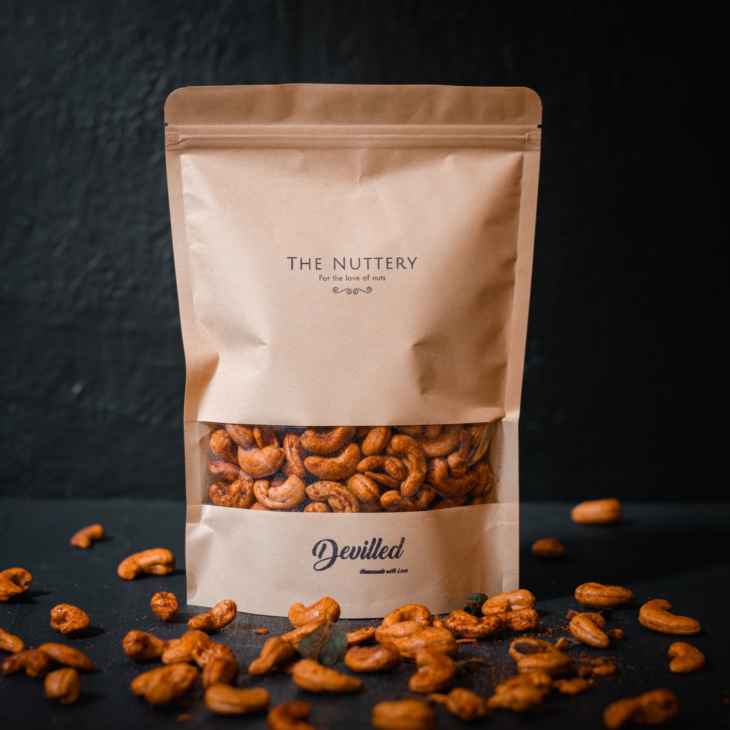 Devilled Cashews - The Nuttery