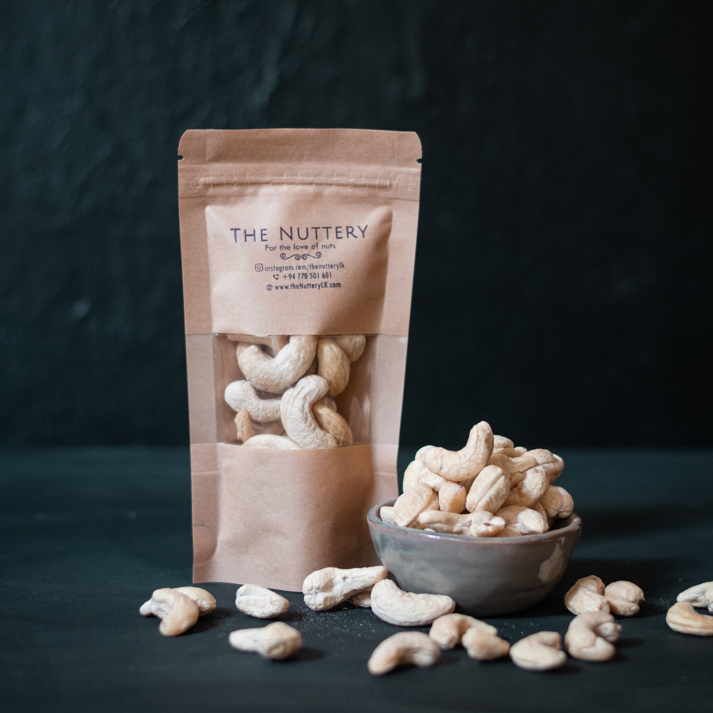Dry Roasted Cashews - The Nuttery