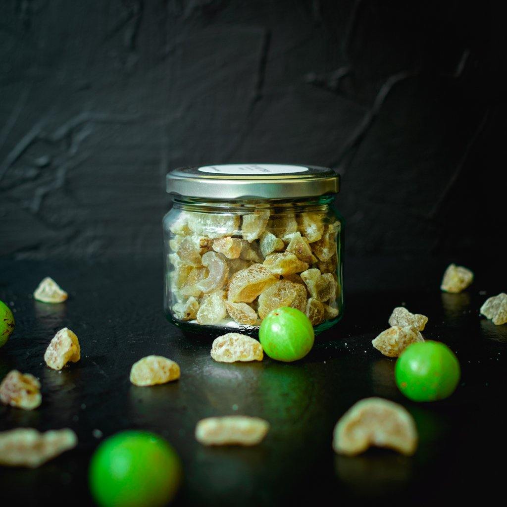 Candied Gooseberries (Amla) - The Nuttery