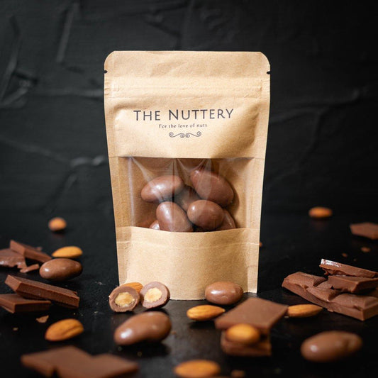 Belgian Milk Chocolate Almonds - The Nuttery