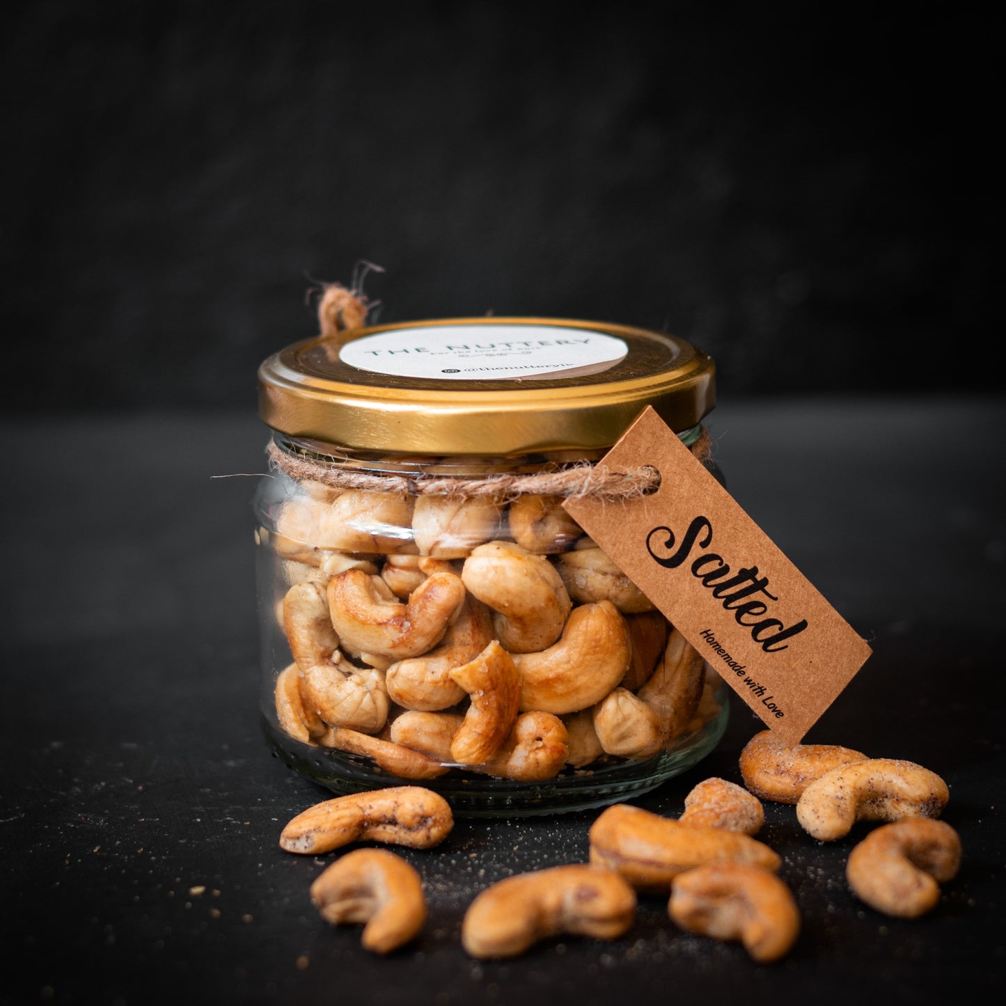 Salted Cashews - The Nuttery