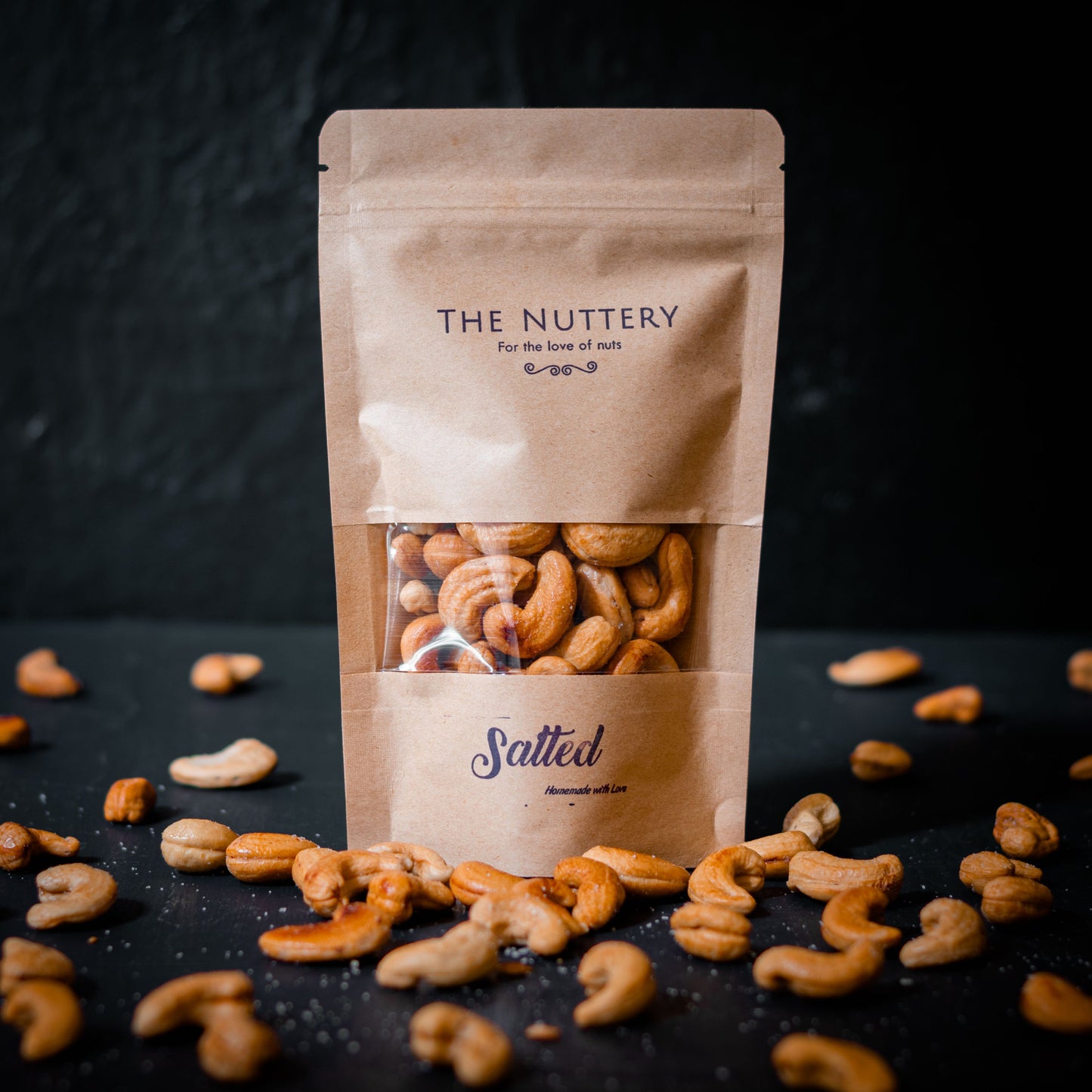 Salted Cashews - The Nuttery