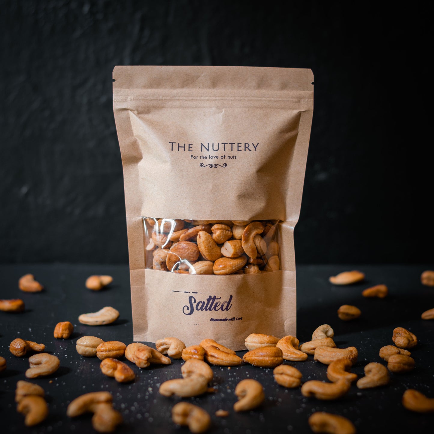 Salted Cashews - The Nuttery