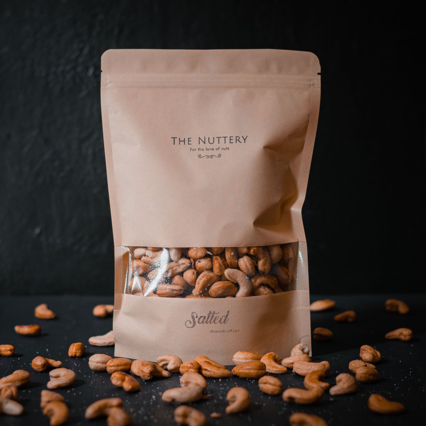 Salted Cashews - The Nuttery