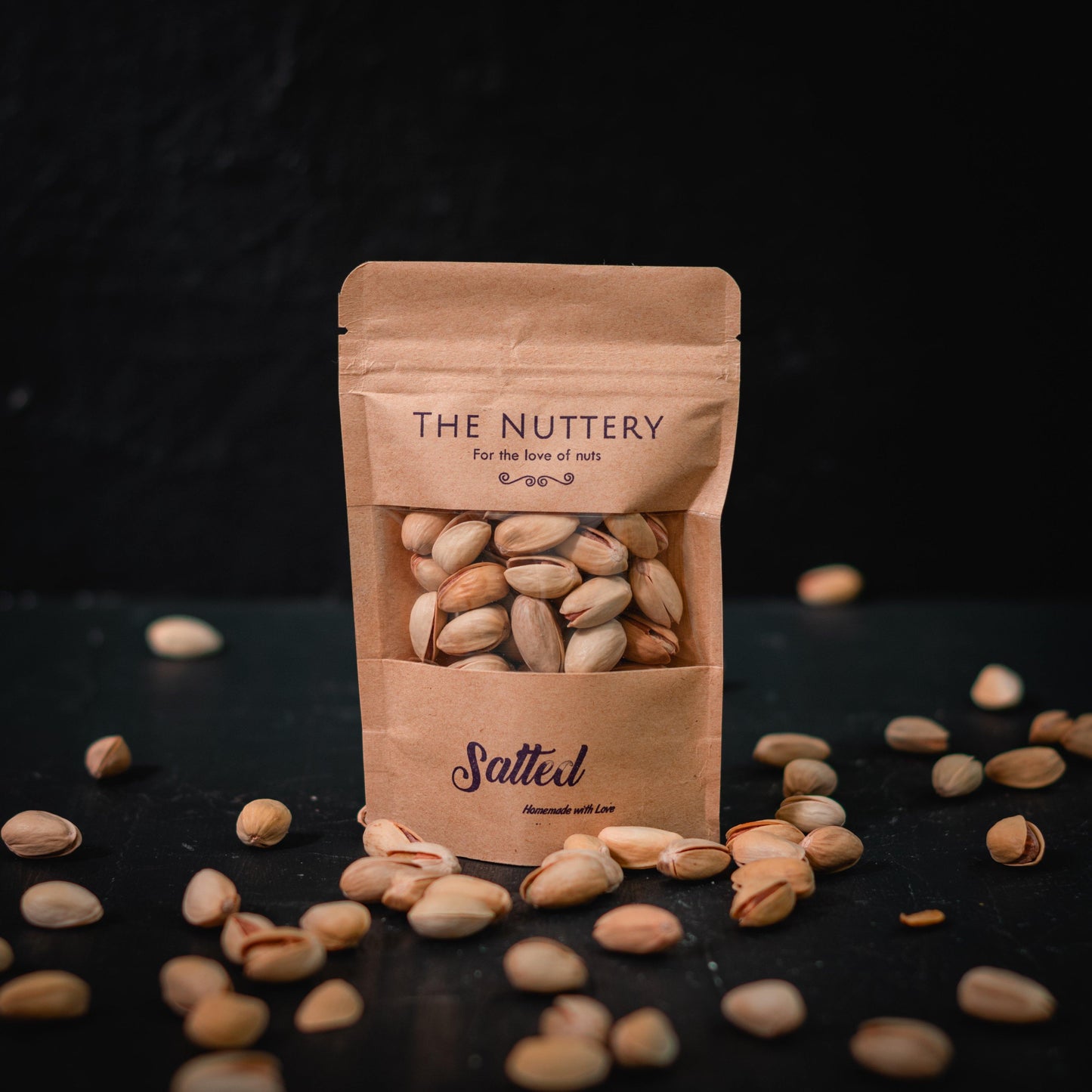 Salted Pistachios - The Nuttery